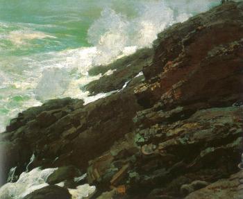 溫斯洛 荷默 High Cliff, Coast of Maine 溫斯洛 荷默 High Cliff, Coast of Maine